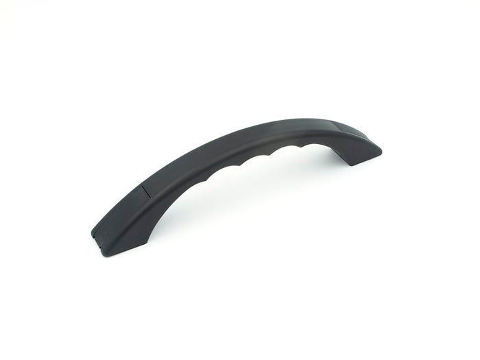 Black Plastic RV Exterior Grab Bar 94165 - 3/4 Angle View | United RV Parts