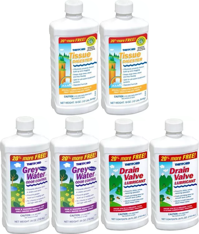 Thetford RV Tank Treatment Bundle - 6 Bottle Set | United RV Parts