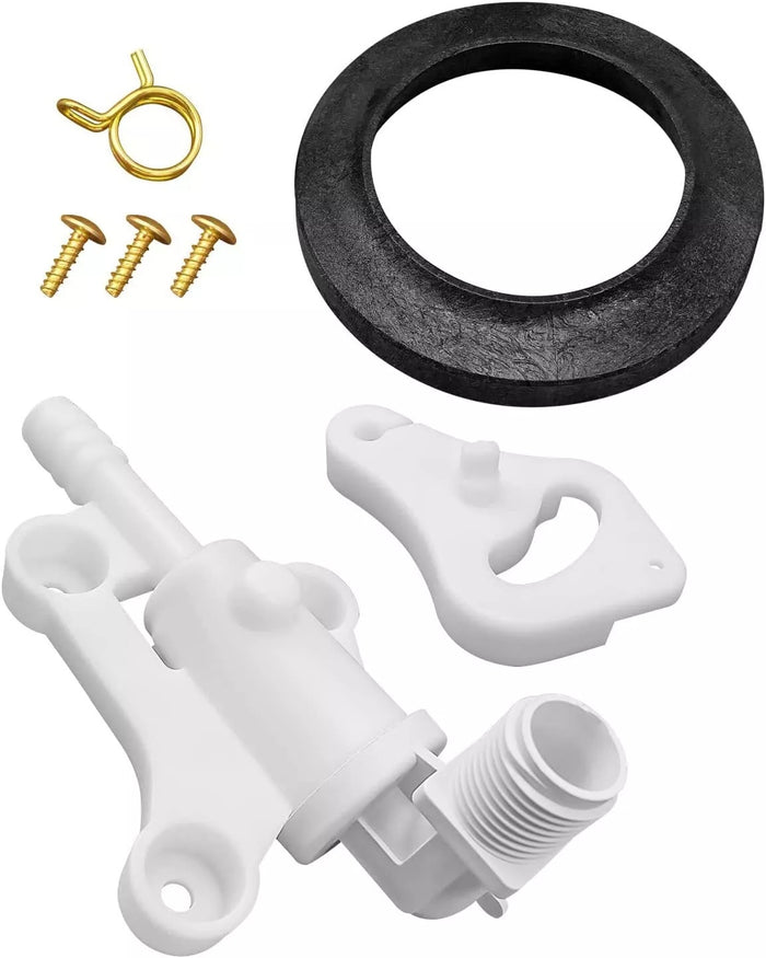 Thetford 34100 RV Toilet Valve Kit - Complete Parts Layout | United RV Parts