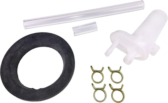Thetford Vacuum Breaker Kit 34122 Components - Flat Lay | United RV Parts