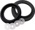Black Rubber Thetford 42141 Waste Ball Seal Kit - Flat Lay View | United RV Parts