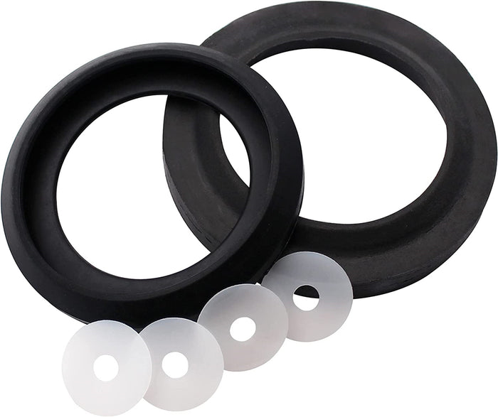 Black Rubber Thetford 42141 Waste Ball Seal Kit - Flat Lay View | United RV Parts