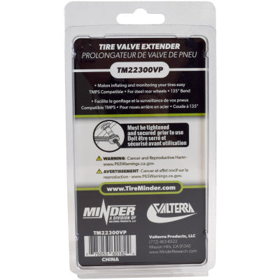 TireMinder TM22300VP Tire Valve Extender Package - Back Detail | United RV Parts