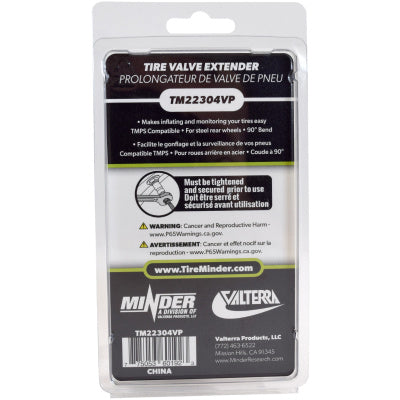 TireMinder TM22304VP Valve Extender Package - Back View | United RV Parts