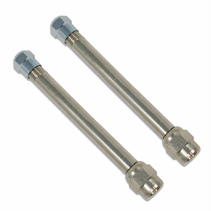 TireMinder TM22316VP TPMS Straight Valve Extenders 3-Inch 2-Pack - Angled Detail | United RV Parts