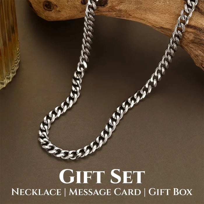 To My Man Chain Necklace Gifts
