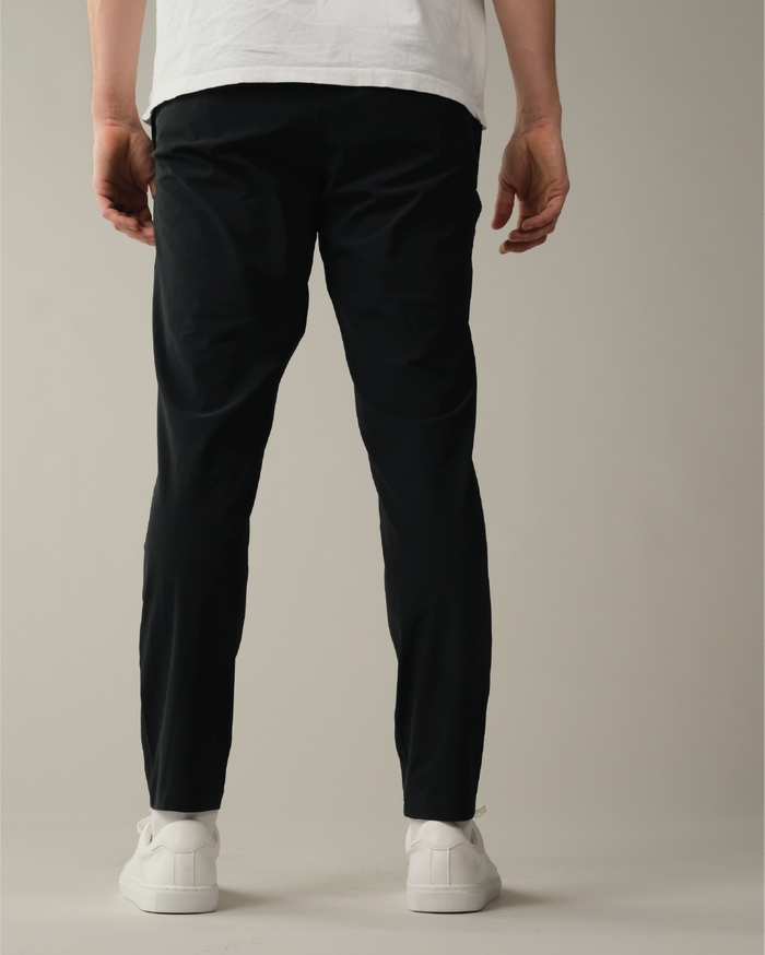 Pitch black pants