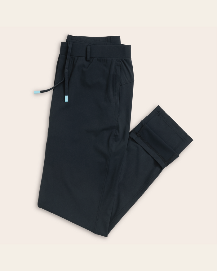 Pitch black pants