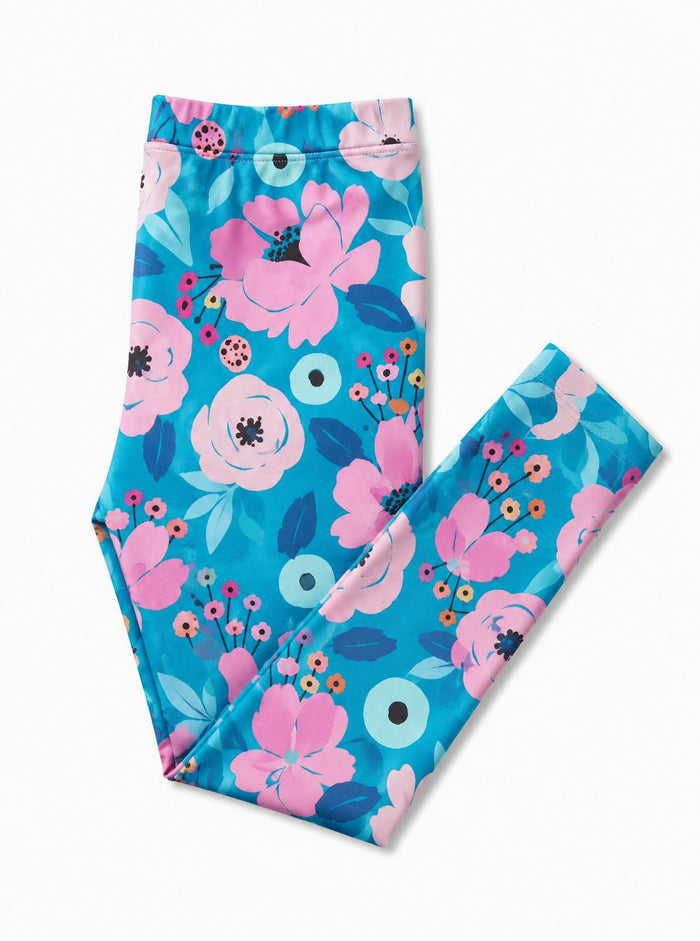 Twirling in Teal Leggings-Mila & Rose ®
