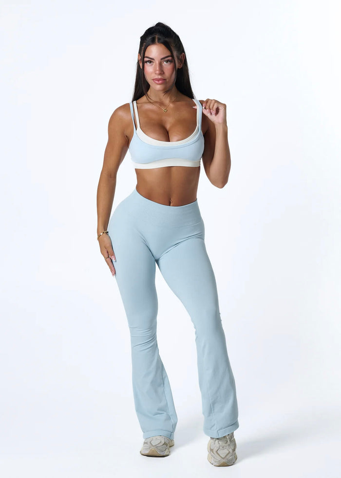 TWO TONE BRA - SKY