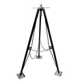 Black Steel Gooseneck Stabilizer Tripod - Full View | United RV Parts