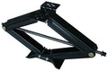 Black Steel RV Scissor Jack 6500 lb Capacity - Angled View | United RV Parts