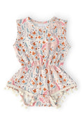 Unicorn Soiree Pom Pom Romper-Mila & Rose ®