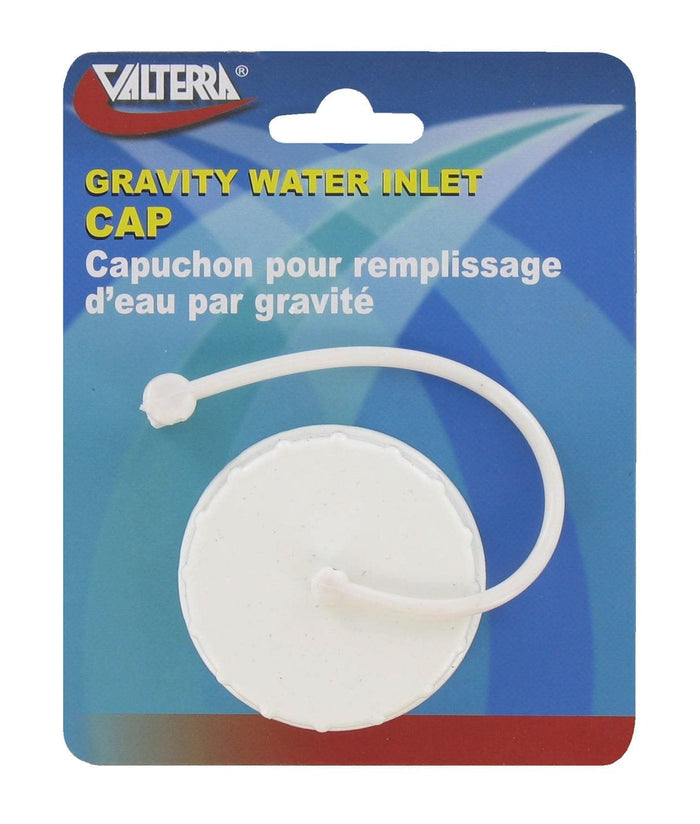 Valterra Gravity Fill Water Inlet Cap A0120SVP - Package View | United RV Parts