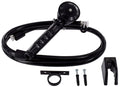 Black Valterra RV Handheld Shower Kit with 60-Inch Hose and Mounting Hardware - Full Kit View | United RV Parts