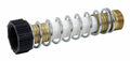 Valterra RV Hose Saver with Coil Spring - Side View, Brass Fittings | United RV Parts