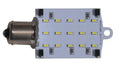 Valterra 1141 1156 RV LED Overhead Bulb with SMD Panel - Front View | United RV Parts