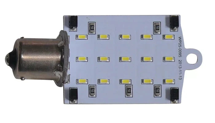 White LED Circuit Board Bulb 1141 1156 Base - Side View | United RV Parts