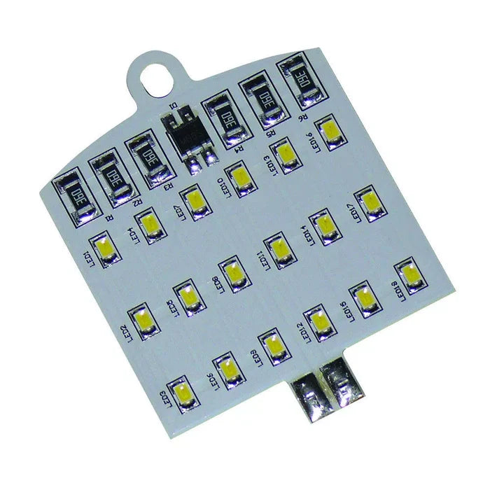 Valterra DG65432VP LED Circuit Board Top Mount RV Overhead Light Bulb - Front View | United RV Parts