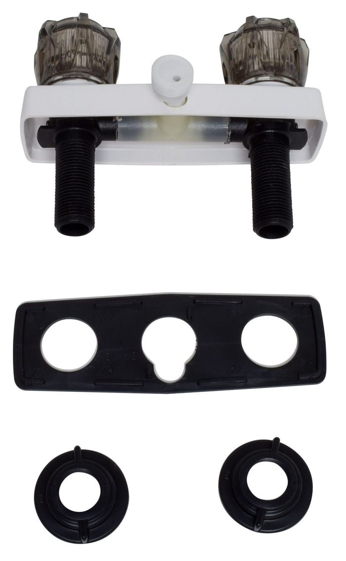 White Phoenix Shower Valve Complete Parts Kit - Exploded View | United RV Parts