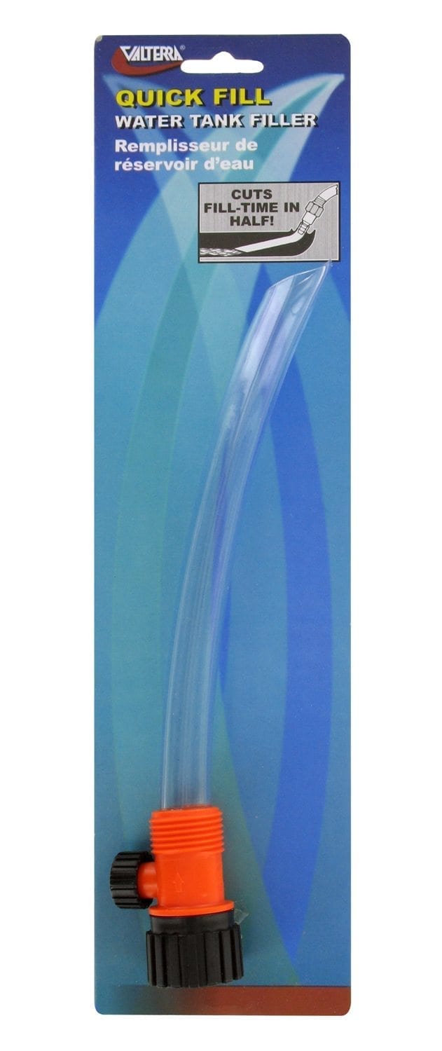 Valterra Quick Fill RV Water Tank Filler A01-0031VP - Retail Packaging Front View | United RV Parts