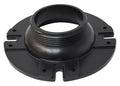 Black Valterra RV Floor Flange T05-0782 3" Male Pipe Thread - Angled View | United RV Parts