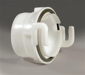 White Plastic Thetford Sewer Adapter - Product Detail | United RV Parts