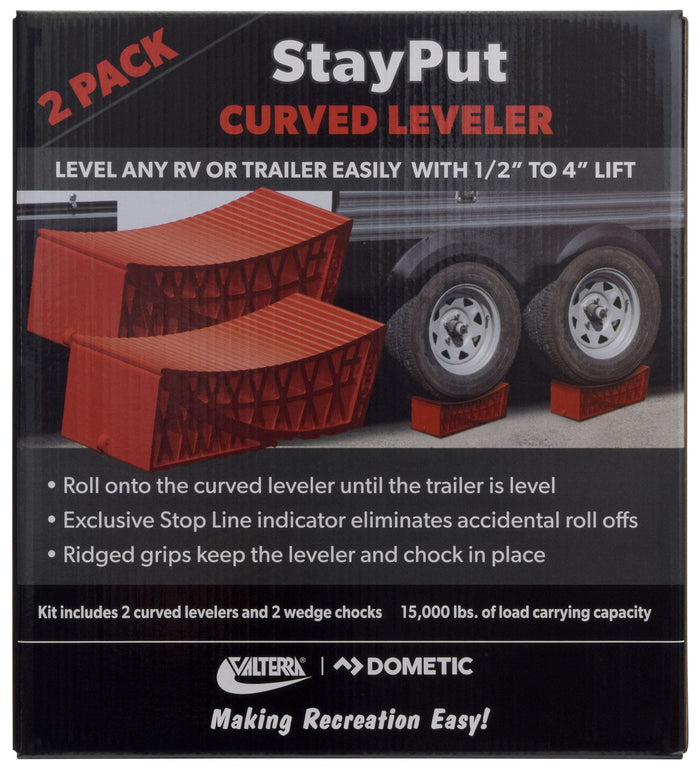 Valterra | StayPut Trailer Jack | A10-0903 | 1/2” to 4-1/2” Lift | 2 Pack