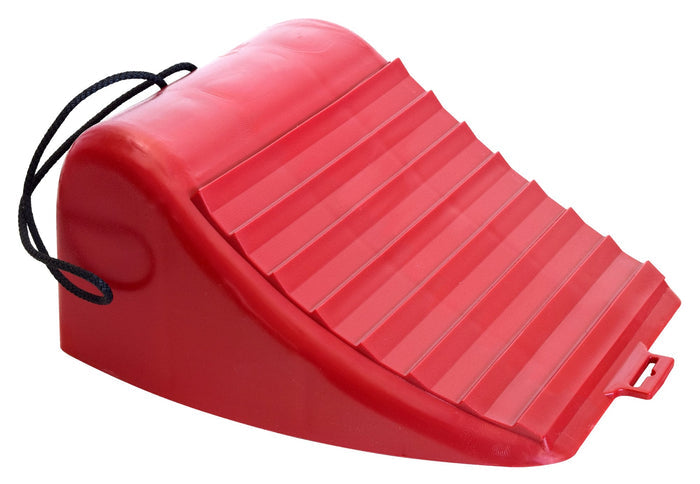 Valterra | StayPut Wide Big Chock | A10-0914 | 9-1/2" L x 8-1/2" W x 4-1/2" H | Red