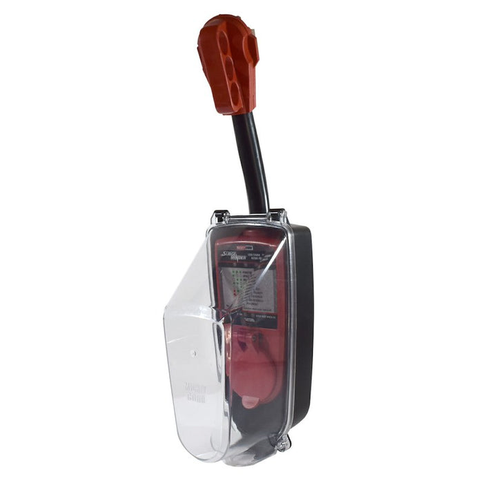 Valterra SurgeMinder 50A Surge Protector - Weather Cover Three Quarter View | United RV Parts