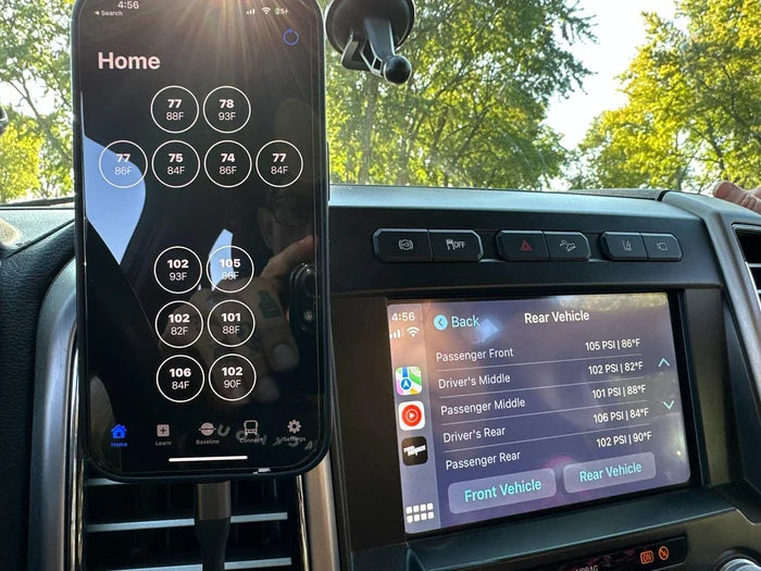 TireMinder Smart TPMS Ford F-350 CarPlay - In-Vehicle Use | United RV Parts