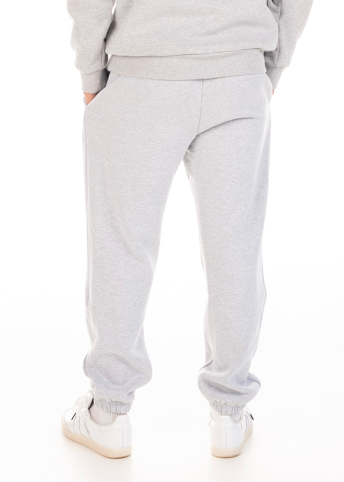 VELO OVERSIZED TRACKPANTS - MARL GREY
