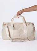 VELOCITY GYM BAG - CREAM