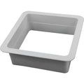 Birch White Plastic RV Ceiling Garnish - Angled View | United RV Parts
