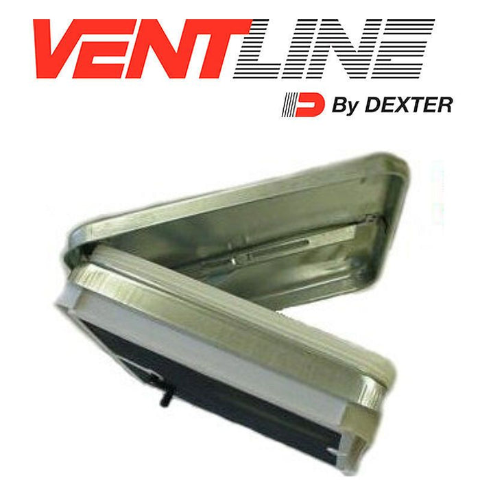 Smoke Tinted Ventline RV Roof Vent V2110-601-00 - Side Profile View | United RV Parts