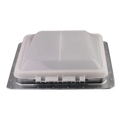 White Ventline V2119-601-00 Powered Roof Vent - Three Quarter View | United RV Parts