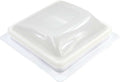 White Polypropylene Ventline V2094 RV Roof Vent - Closed Dome View | United RV Parts