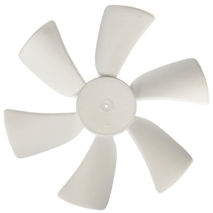 White Plastic Ventline 6-Inch RV Roof Vent Fan Blade BVA0163-00 - Front View | United RV Parts