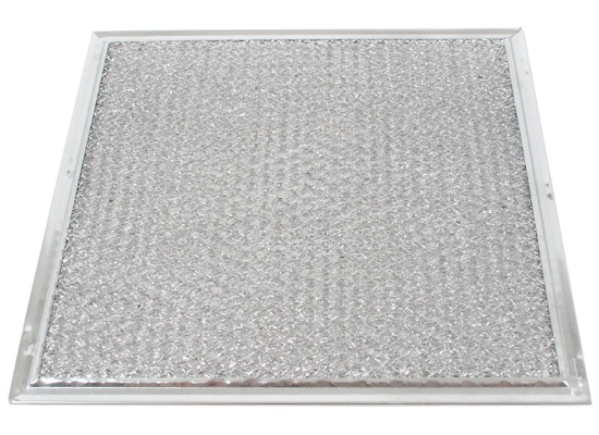 Silver Aluminum 8x8 Range Hood Grease Filter - Direct View | United RV Parts