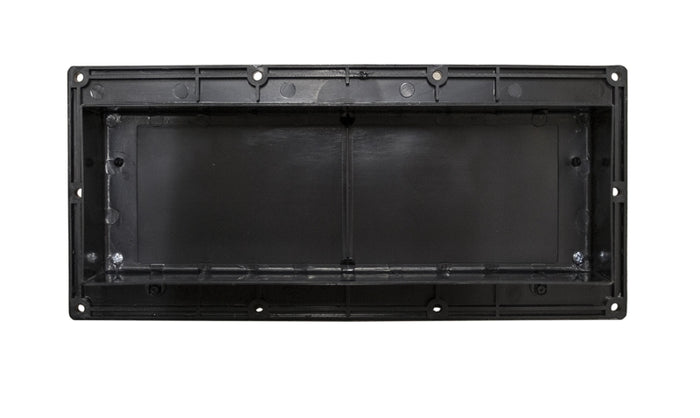 Black Ventline BV2111-55 Range Wall Exhaust Vent - Interior Back View | United RV Parts