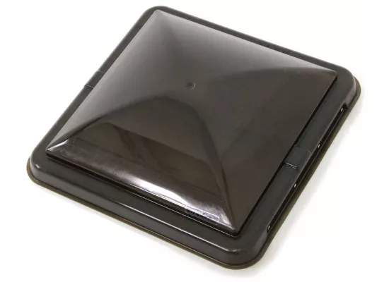 Smoke Plastic Ventline Replacement Dome BV0554-03 - Top View | United RV Parts