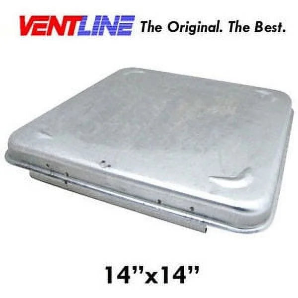 Ventline BV0534-00 Silver Metal Replacement Vent Lid - Product Photo | United RV Parts