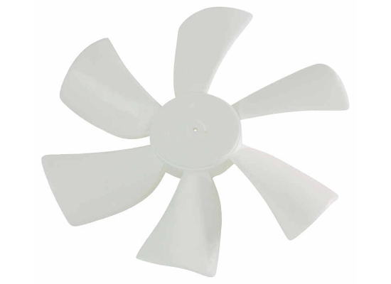 White Plastic Ventline 12V Roof Vent Fan Blade BVD0215-00 - Top View | United RV Parts