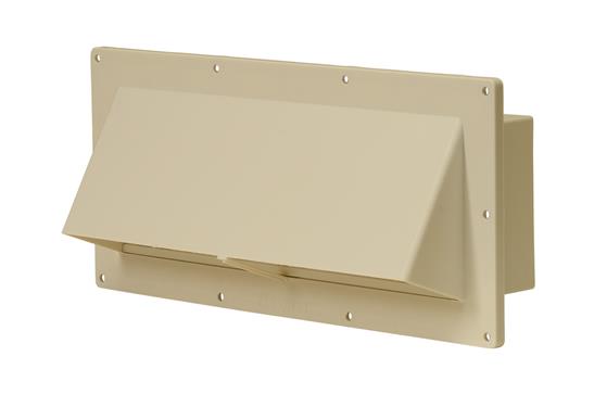 Colonial White Plastic RV Range Vent - Side Profile View | United RV Parts