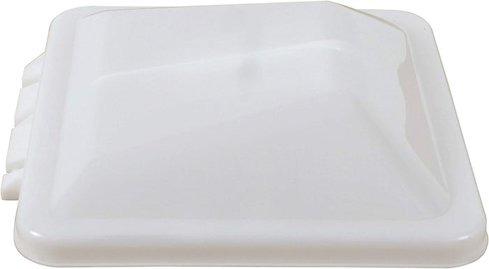 White Ventline RV Replacement Roof Vent Cover - Side Angle | United RV Parts