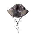 Adventure-ready camouflage fedora sun hat in an outdoor setting, perfect for travel and exploration.