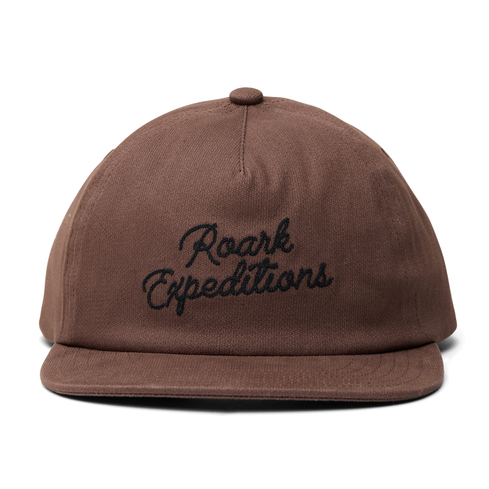 Stylish Roark adventure cap in charcoal color, perfect for outdoor exploration and travel.