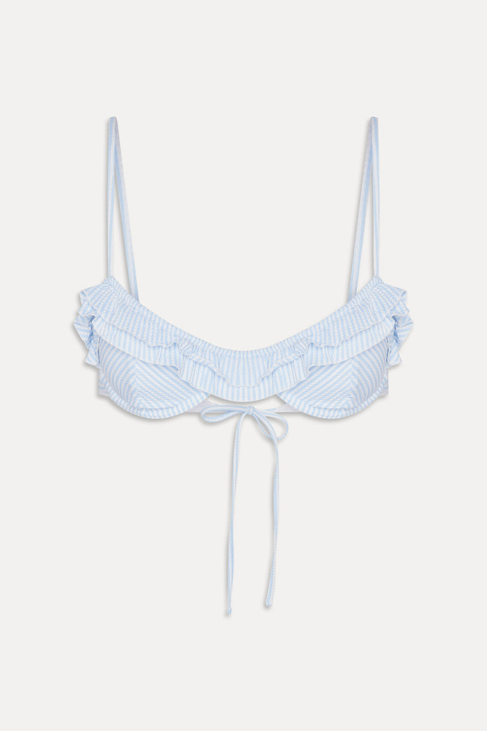 Venus Underwire Bikini Top - Saltwater Stripe