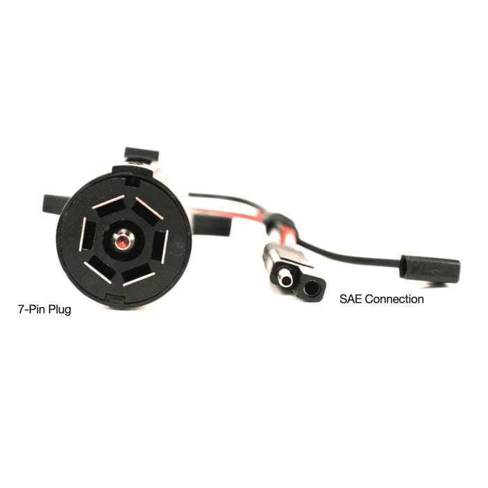 ViAir 7-Pin to SAE Connection Diagram - Labeled Components | United RV Parts