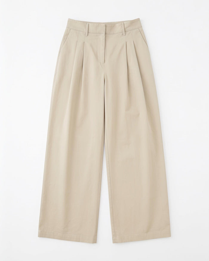 VICTORIA BAGGY PANT - SAND